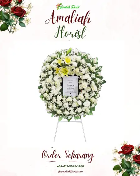 Krans Bunga Duka Kesimpar